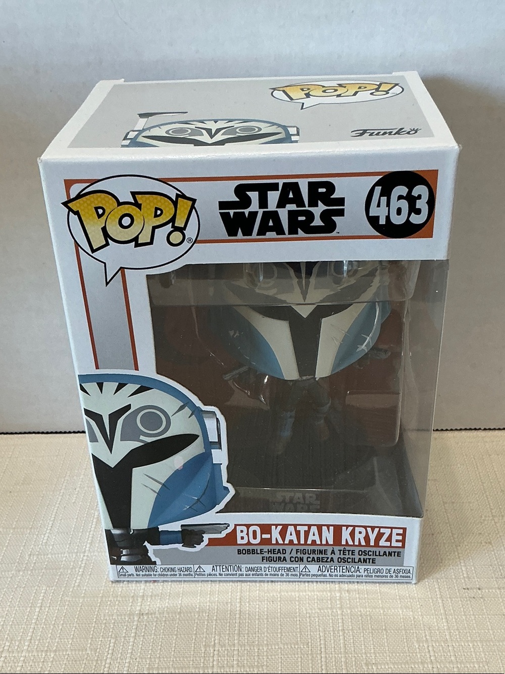 Funko Pop! Star Wars Bo-Katan Kryze (Blue/White) #463 Vinyl Figure